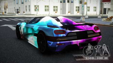 Koenigsegg Agera Jesca S2 para GTA 4