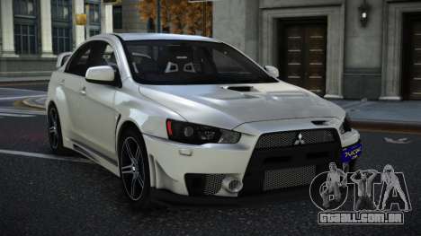 Mitsubishi Lancer Evolution X Juqdowoqa para GTA 4