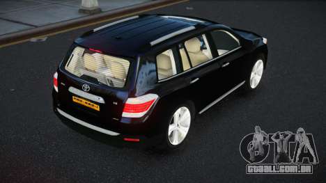Toyota Highlander Kukayu para GTA 4