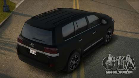 Toyota Land Cruiser V8 2017 para GTA San Andreas