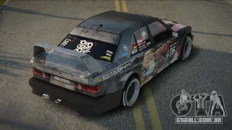 Mercedes-Benz 190E Speed Edited para GTA San Andreas