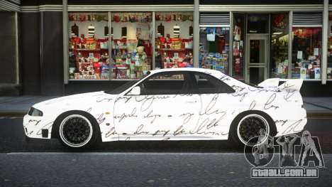 Nissan Skyline R33 Risic S13 para GTA 4