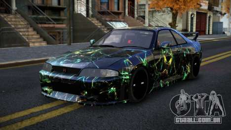 Nissan Skyline R33 Letyxis S11 para GTA 4