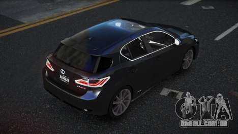 Lexus CT200H Sazlaw para GTA 4