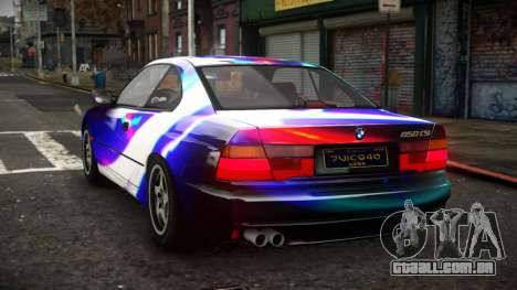 BMW 850CSi Saberon S2 para GTA 4