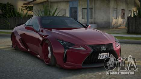 Lexus LC 500 LB para GTA San Andreas