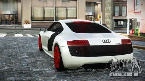 Audi R8 Cerna para GTA 4