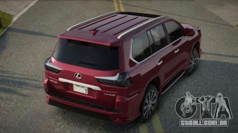 Lexus LX 570 2019 para GTA San Andreas