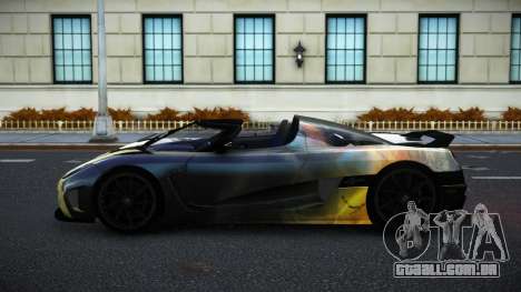 Koenigsegg Agera Jesca S5 para GTA 4
