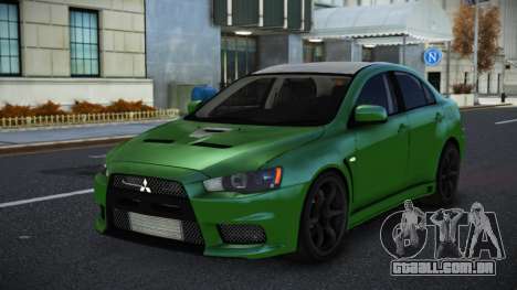 Mitsubishi Lancer Evolution X Gehja para GTA 4