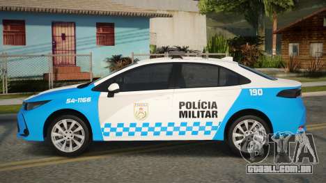 Toyota Corolla 2021 PMERJ 2025 para GTA San Andreas