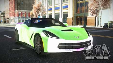 Chevrolet Corvette C7 Ewashu S12 para GTA 4