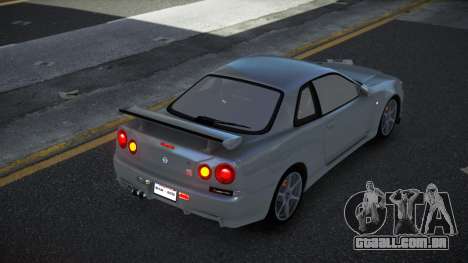 Nissan Skyline R34 Cuglu para GTA 4