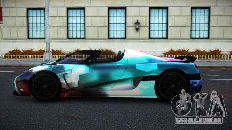 Koenigsegg Agera Jesca S2 para GTA 4