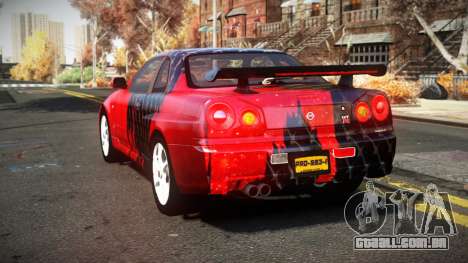 Nissan Skyline R34 Nehgan S12 para GTA 4