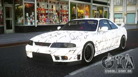 Nissan Skyline R33 Risic S13 para GTA 4