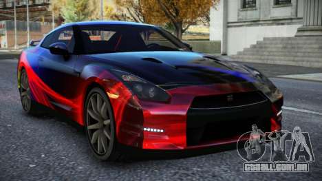 Nissan GT-R R35 Lersa S10 para GTA 4