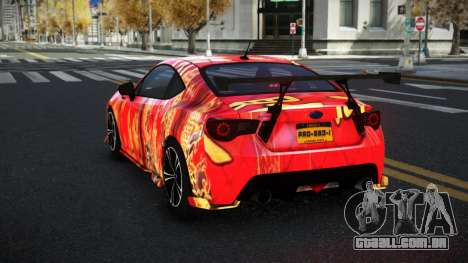 Subaru BRZ Nigel S3 para GTA 4