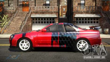 Nissan Skyline R34 Nehgan S12 para GTA 4
