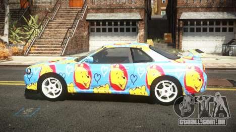 Nissan Skyline R34 Nehgan S5 para GTA 4