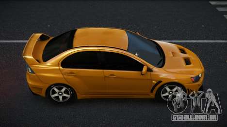 Mitsubishi Lancer Evolution X Jigwus para GTA 4