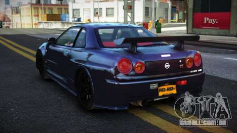 Nissan Skyline R34 Iwuq para GTA 4