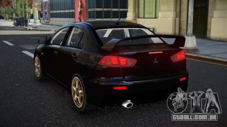 Mitsubishi Lancer Evolution X Etux para GTA 4