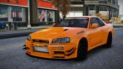 Nissan Skyline R34 Getasonor para GTA 4