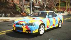 Nissan Skyline R34 Nehgan S5 para GTA 4