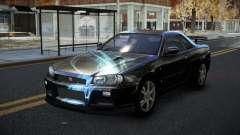 Nissan Skyline R34 Calosca S5 para GTA 4
