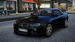 Nissan Skyline R34 Tuji para GTA 4