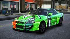 Nissan Skyline R34 Owyna S1 para GTA 4