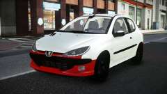 Peugeot 206 Taydajo para GTA 4