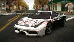 Ferrari 458 Ashber S8 para GTA 4
