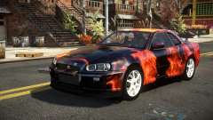 Nissan Skyline R34 Nehgan S9 para GTA 4