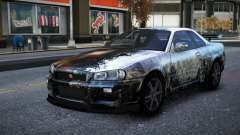 Nissan Skyline R34 Owyna S5 para GTA 4