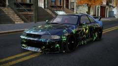 Nissan Skyline R33 Letyxis S11 para GTA 4