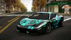 Ferrari 458 Ashber S6 para GTA 4