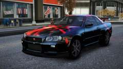 Nissan Skyline R34 Owyna S12 para GTA 4