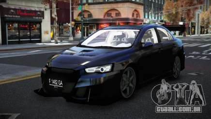 Mitsubishi Lancer Evolution X Yige para GTA 4