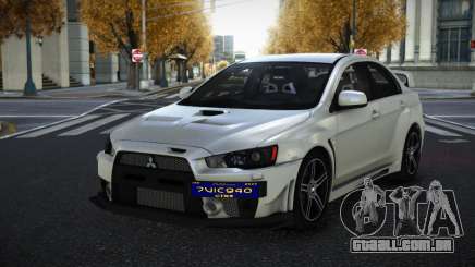 Mitsubishi Lancer Evolution X Juqdowoqa para GTA 4