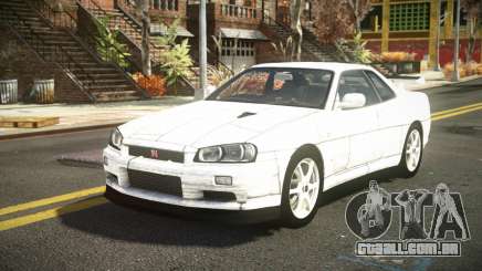 Nissan Skyline R34 Nehgan S1 para GTA 4