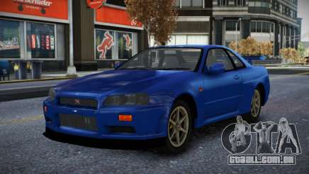 Nissan Skyline R34 Irer para GTA 4