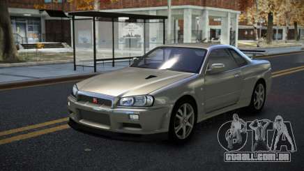 Nissan Skyline R34 Calosca para GTA 4