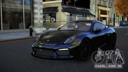 Porsche Cayman GT4 Ahep para GTA 4