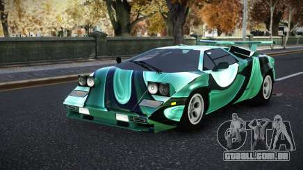 Lamborghini Countach Avasun S5 para GTA 4