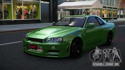 Nissan Skyline R34 Gafzevo para GTA 4
