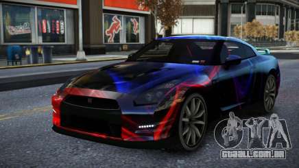 Nissan GT-R R35 Lersa S10 para GTA 4