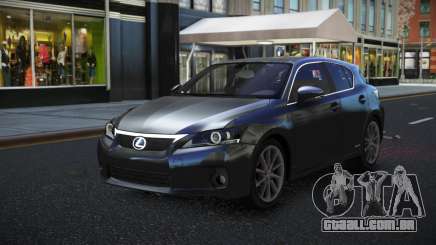 Lexus CT200H Sazlaw para GTA 4