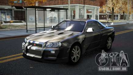 Nissan Skyline R34 Calosca S3 para GTA 4